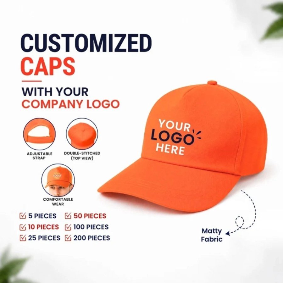 Customized Caps | Customized With Your Company Logo | printonorders.com - Image 2